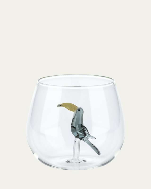 TOUCAN ROUND GLASS